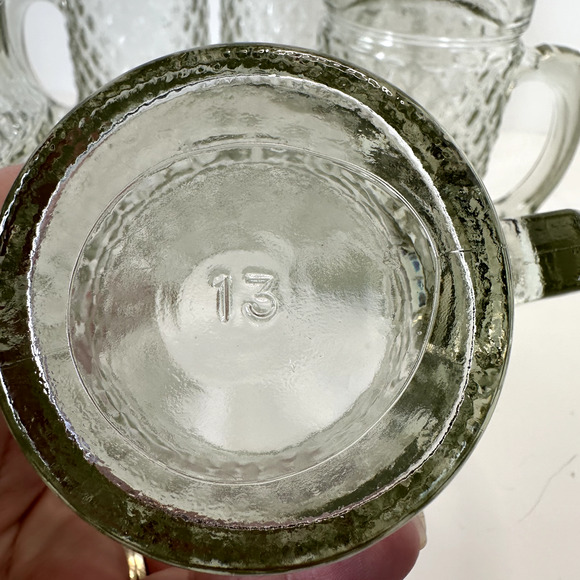 Vintage Beer Mugs, Root Beer Glasses, Set of 6 Large Glass Mugs or Beer Steins - Picture 8 of 11